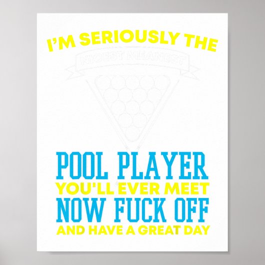 Billard und Billard. Poster (Vorne)
