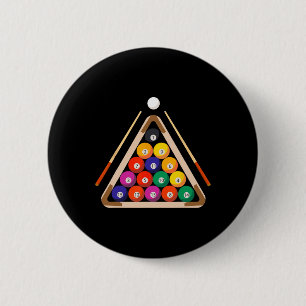 Billard und Stick Billard Player Button