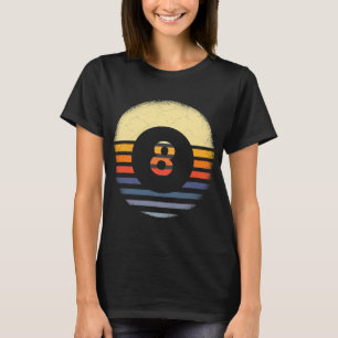 Billard Vintage Pool Spieler Billiards 1 T-Shirt