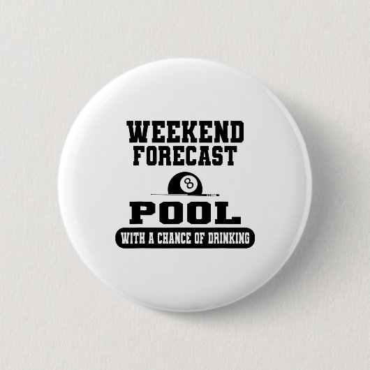Billard Weekend Forecast Billiard Pool Players F Button (Vorderseite)