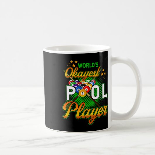 Billard Worlds Token Pool Player 1 Kaffeetasse (Rechts)