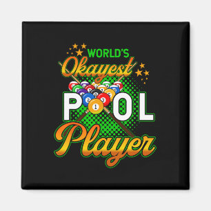 Billard Worlds Token Pool Player 1 Magnet