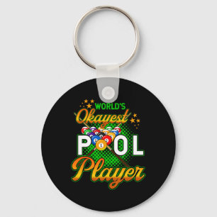Billard Worlds Token Pool Player 1 Schlüsselanhänger