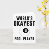 Billard Worlds Token Pool Player 8 ll Karte (Gelbe Blume)