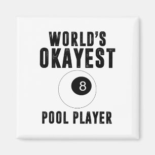 Billard Worlds Token Pool Player 8 ll Magnet