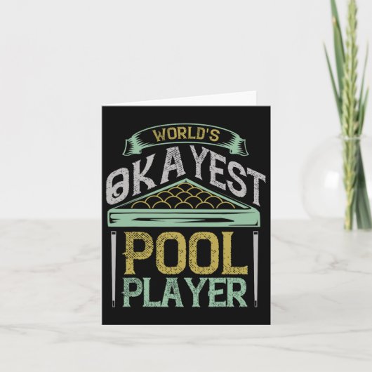 Billard Worlds - Token Pool Player Karte (Vorderseite)