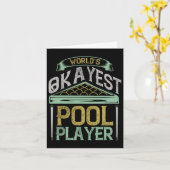 Billard Worlds - Token Pool Player Karte (Gelbe Blume)