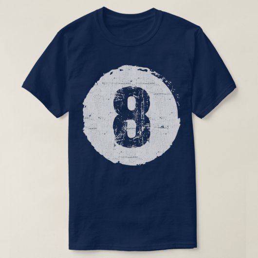 Billardball T-Shirt (Design vorne)
