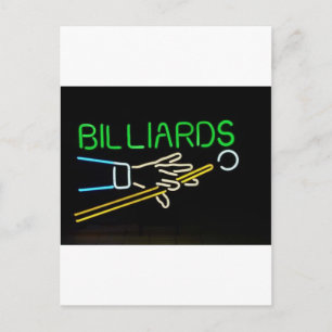 Billarden Postkarte