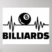 Billardfrequenz Poster (Vorne)