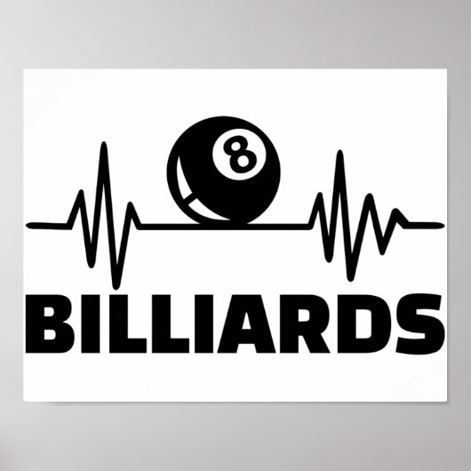 Billardfrequenz Poster (Vorne)
