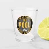 Billardglas Schnapsglas (Vorderseite)