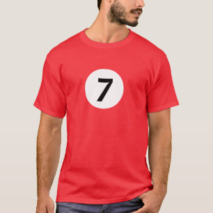 Billardkugel 7 T-Shirt