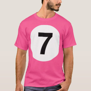 Billardkugel passend Nr. 7 Poolbillardkugel T-Shirt