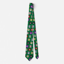 Billardkugeln Krawatte