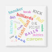 Billardmagnet Magnet (Vorne)