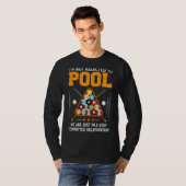 Billardplayer für Coole Männer T-Shirt (Vorne ganz)