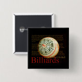 Billards Button (Vorne & Hinten)