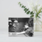 Billards Game, 1910 Postkarte (Stehend Vorderseite)