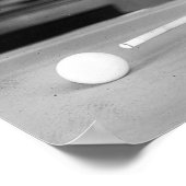 Billards Game, 1910. Vintages Foto Poster (Ecke)