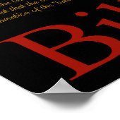 Billards Poster (Ecke)