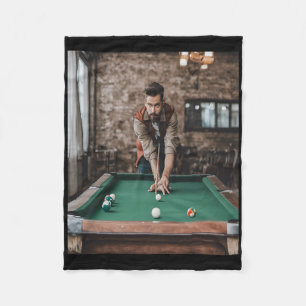 Billards Präzisionsschuss Fleecedecke