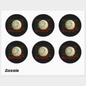 Billards Runder Aufkleber (Blatt)