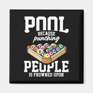 Billards Snooker Pool Game Player Sportwettkampf Magnet