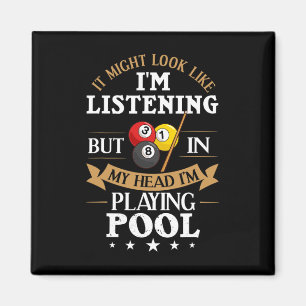 Billards Snooker Pool Game Player Sportwettkampf Magnet