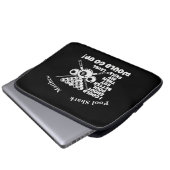 Billards Sprichwort über Qualifikationsniveau und  Laptopschutzhülle (Vorne Knopf)