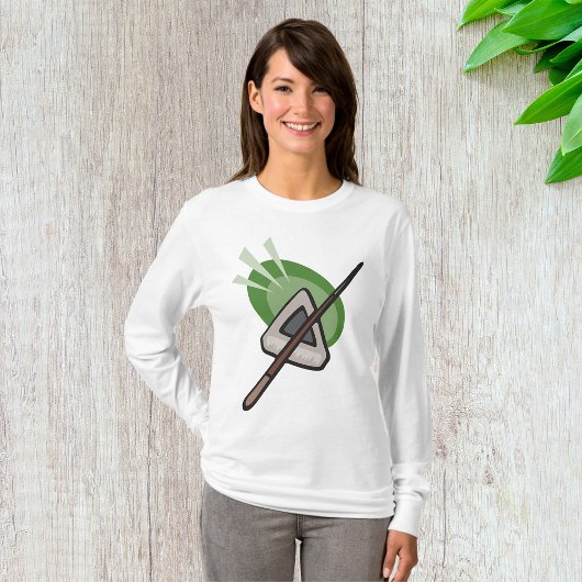Billards Womens Long Sleeve T-Shirt