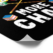 Billardspieler Billard 8-Ball Billard Poster (Ecke)