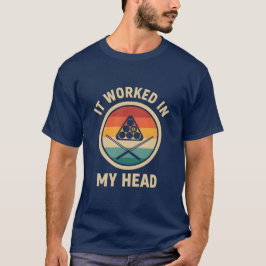 Billardspieler Vintage Snooker Liebhaber Retro Spi T-Shirt