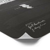 Billardtisch 1884 Patentart - Halbpension Poster (Ecke)