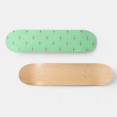 Billardtisch auf Grün Skateboard (Horizontal)