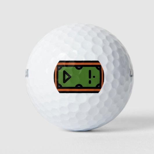 Billardtisch Golfball (Vorderseite)