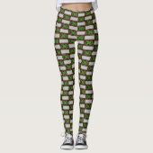 Billardtisch Leggings (Vorderseite)