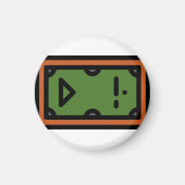 Billardtisch Magnet (Vorne)