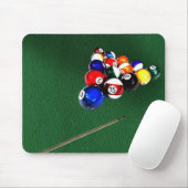 Billardtisch-Mausunterlage Mousepad (Mit Mouse)