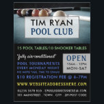 Billardtisch, Pool, Snooker Club Werbung Flyer<br><div class="desc">Billardtisch,  Pool,  Snooker Club Werbung Flyer durch den Business Card Store.</div>