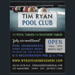 Billardtisch, Pool, Snooker Club Werbung Flyer<br><div class="desc">Billardtisch,  Pool,  Snooker Club Werbung Flyer durch den Business Card Store.</div>