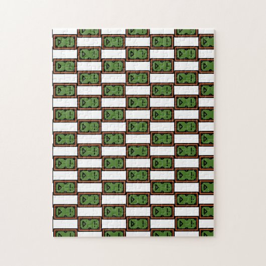Billardtisch Puzzle (Vertikal)