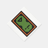 Billardtisch Serviette (Ecke)