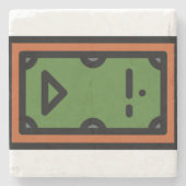 Billardtisch Steinuntersetzer (Vorderseite)