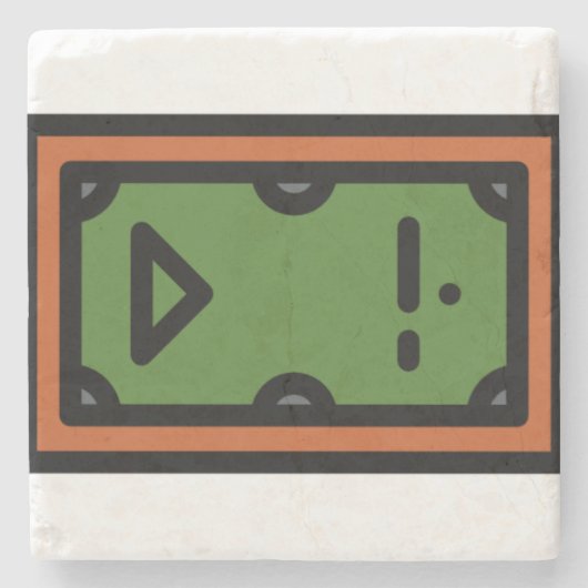 Billardtisch Steinuntersetzer (Vorderseite)