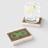 Billardtisch Steinuntersetzer (Seitenansicht)