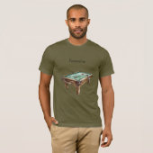 Billardtisch T-Shirt (Vorne ganz)