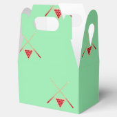 Billardtische auf Grün Geschenkschachtel (Geöffnet)