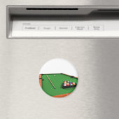 Billardtische mit Billardtischen aus grünem Gürtel Magnet (In Situ (Geschirrspüler))