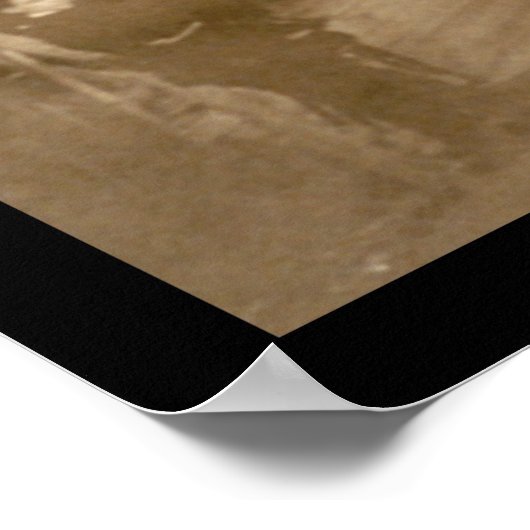 Billardturnier Foto 1908 Poster (Ecke)